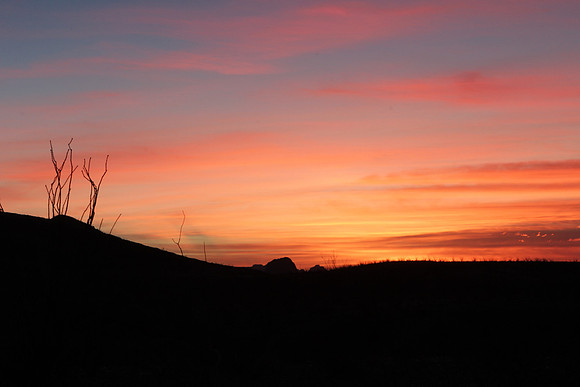 sunrise Over Terlingua Abajo